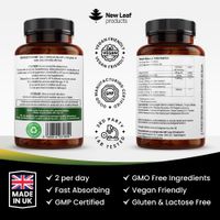 New Leaf Gingko Biloba & Korean Ginseng (120 Tablets)